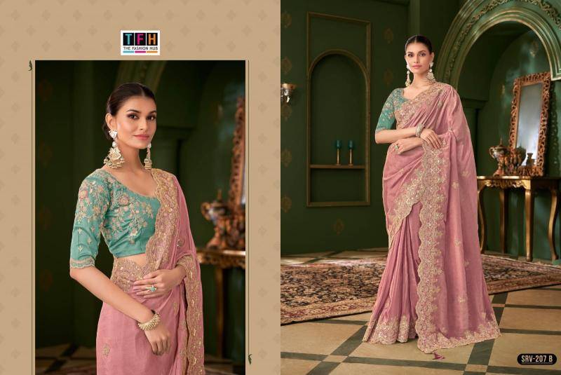 Tfh sarvaratna hits Wholesale saree market in Delhi